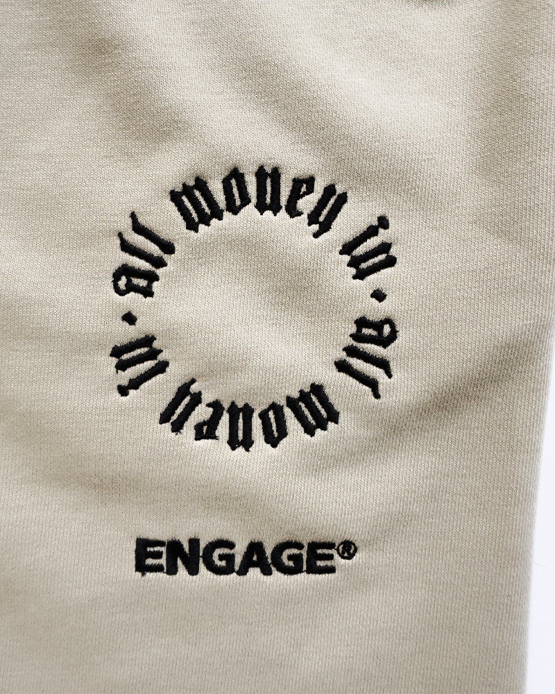 All Money In Track Shorts (Tan) - Image 4