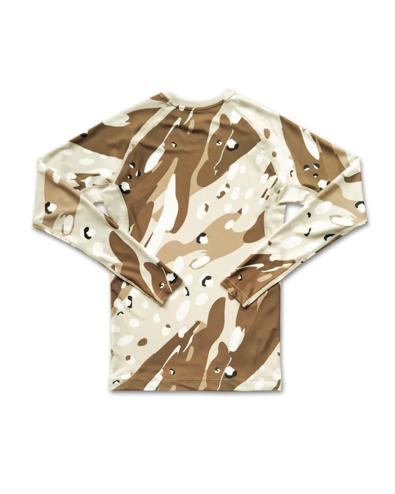 Arch Camo Long Sleeve Rash Guard - Image 2