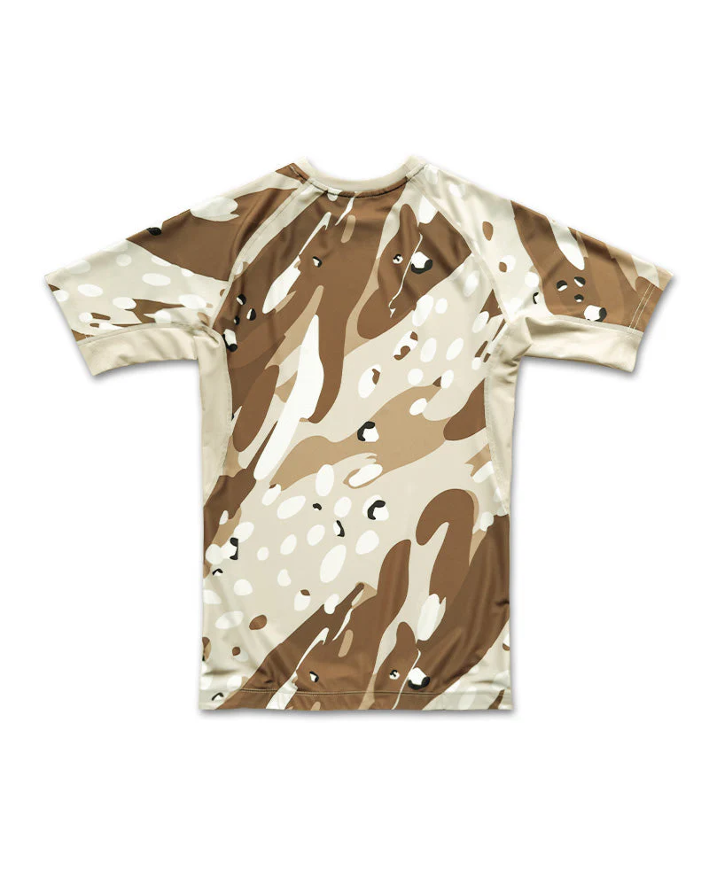 Arch Camo Short Sleeve Rash Guard - Image 2