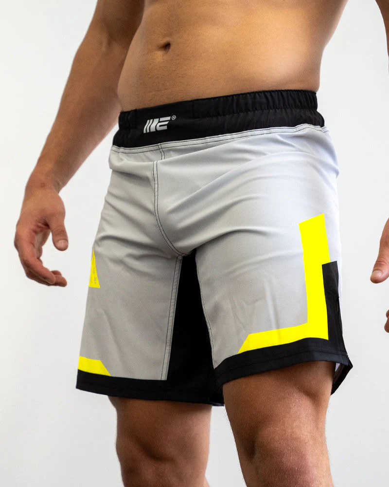 Cool Grey MMA Grappling Shorts - Image 4