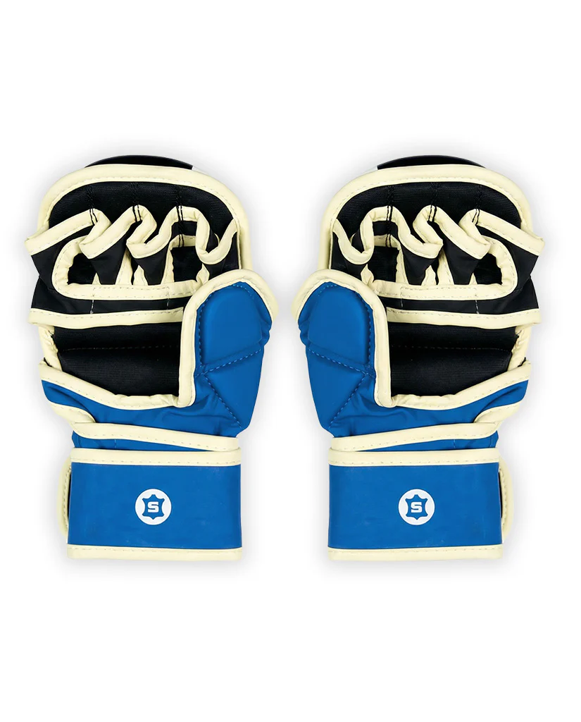 E-Series MMA Grappling Gloves (Military Blue) - Image 3