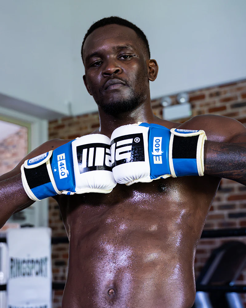 E-Series MMA Grappling Gloves (Military Blue) - Image 4