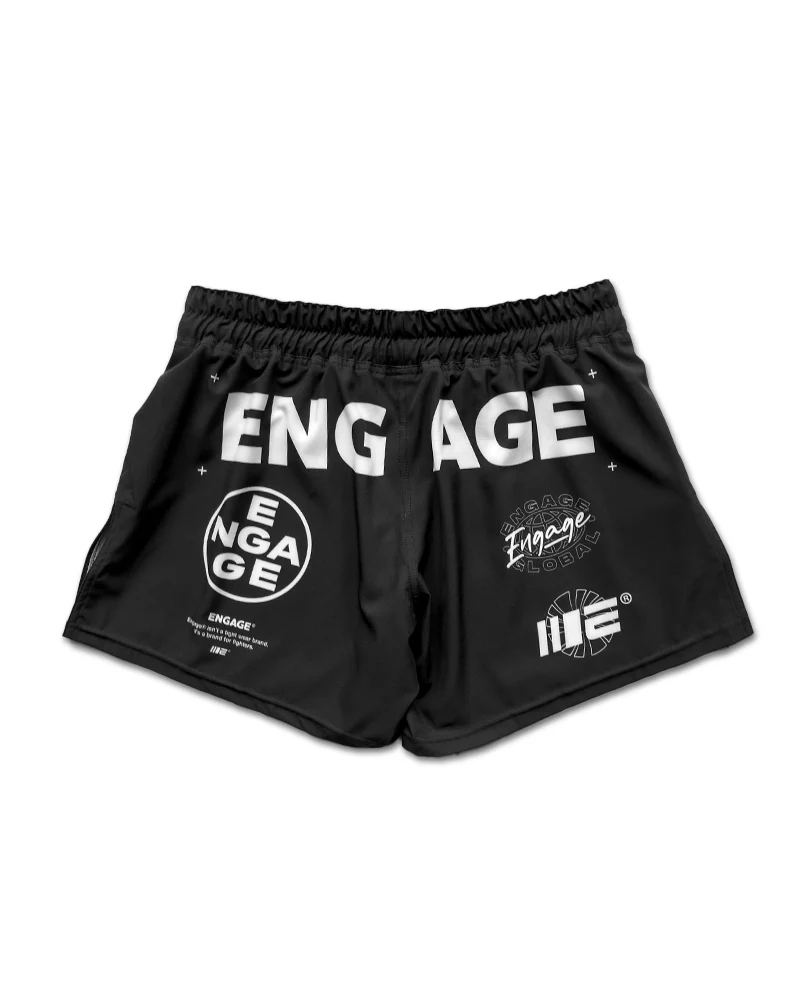 Engage Billboard MMA Hybrid Shorts - Black - Image 7
