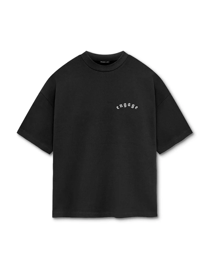 ENGAGE Combat 'Izzy' T-Shirt (Black) - Image 2