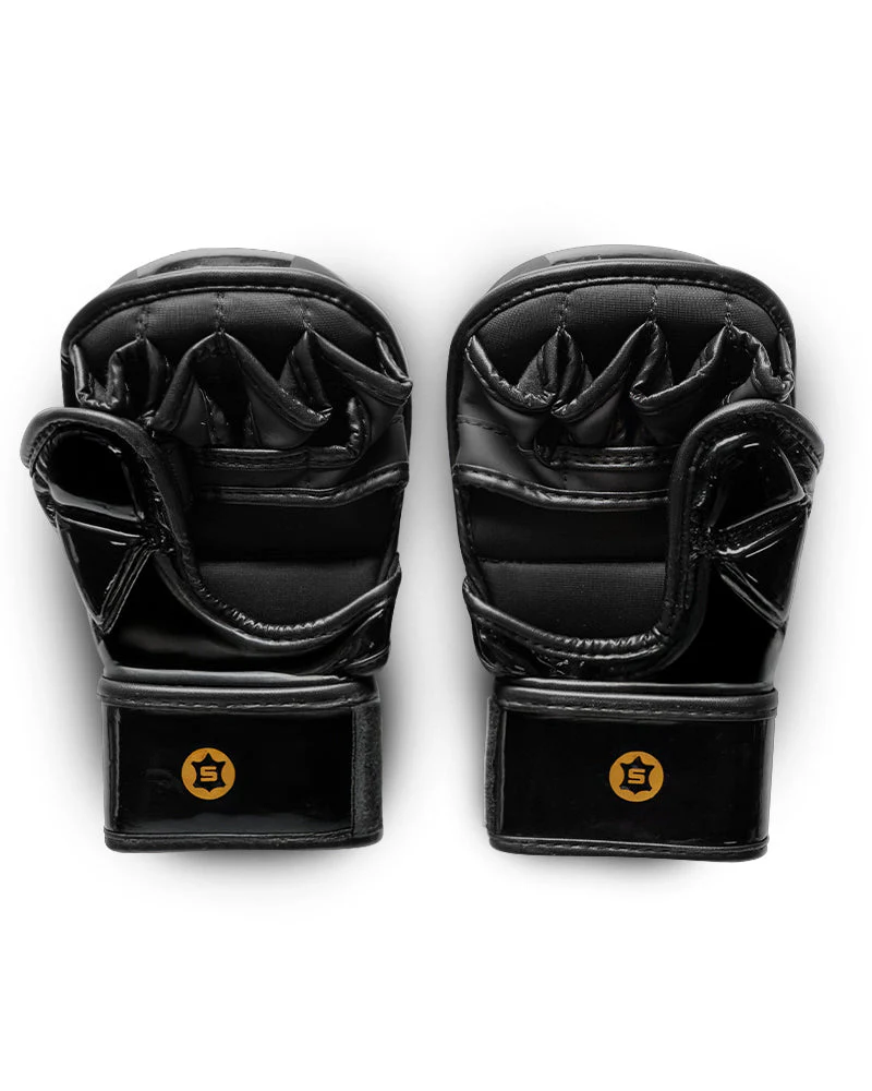 Engage E-Series MMA Grappling Gloves (Black/Gold) - Image 2