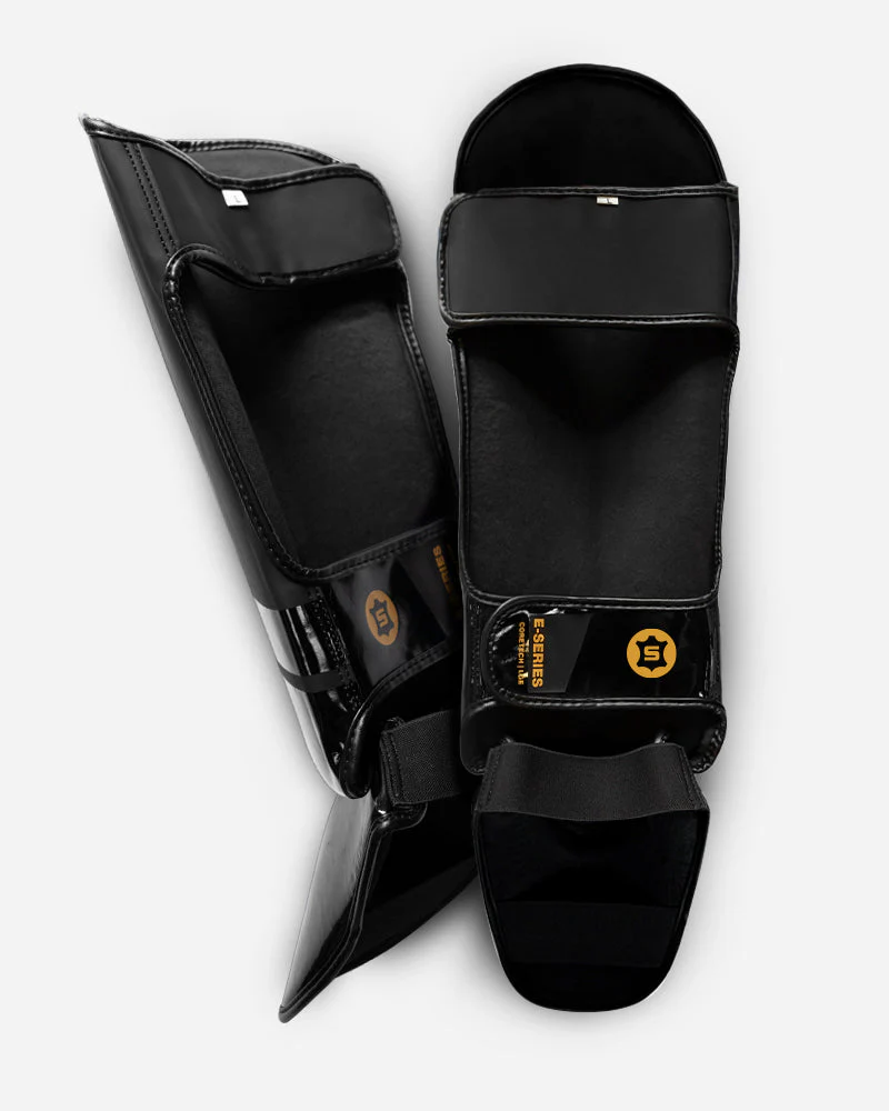 Engage E-Series Shin Guards (Black/Gold) - Image 2