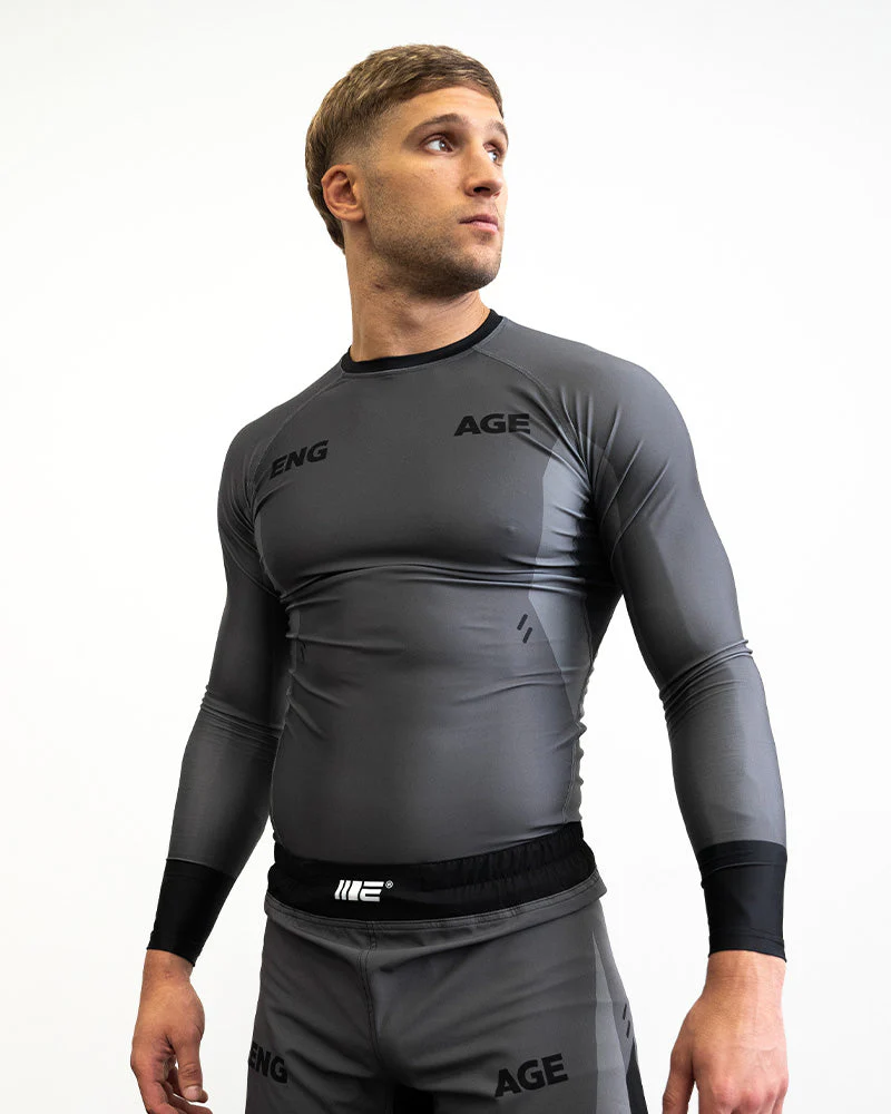 Engage Iron Grey Long Sleeve Rash Guard - Image 5