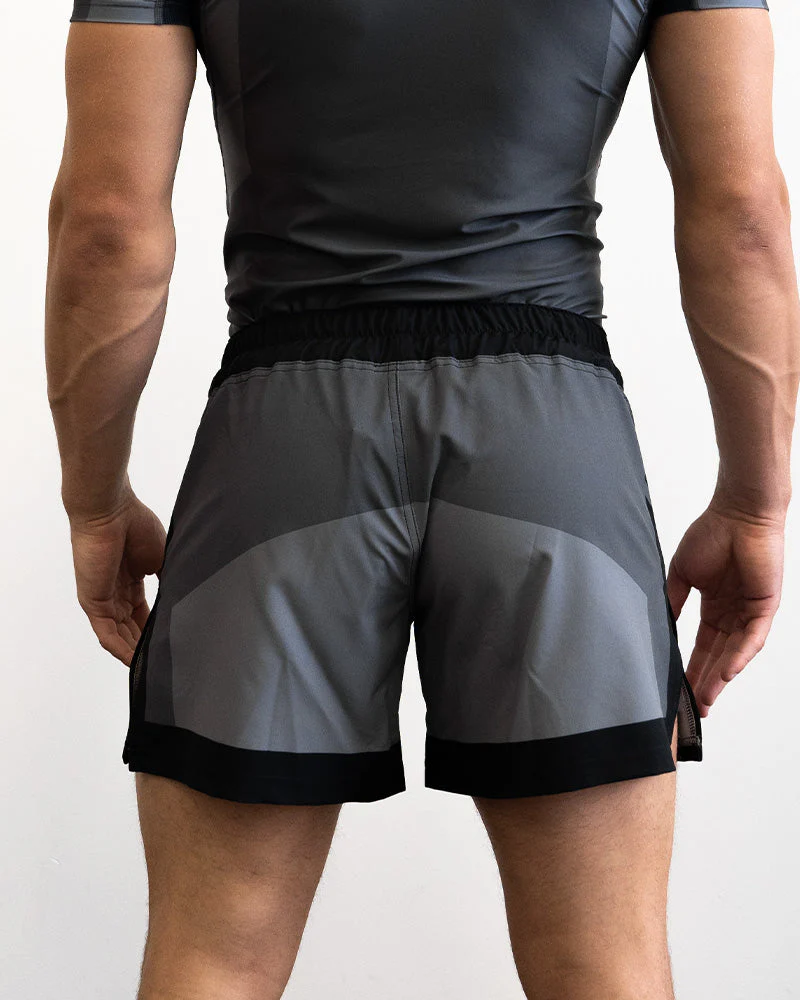 Engage Iron Grey MMA Hybrid Shorts - Image 4