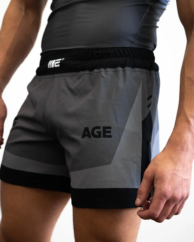 Engage Iron Grey MMA Hybrid Shorts - Image 5