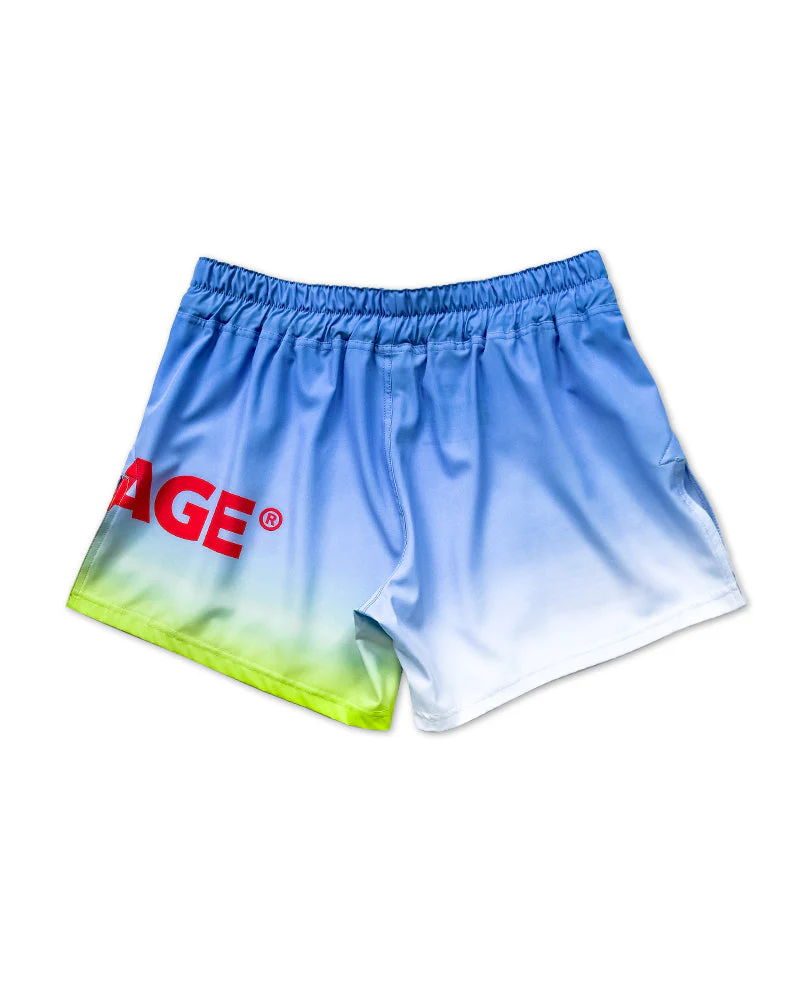 Engage Neon Sky MMA Hybrid Shorts - Image 2