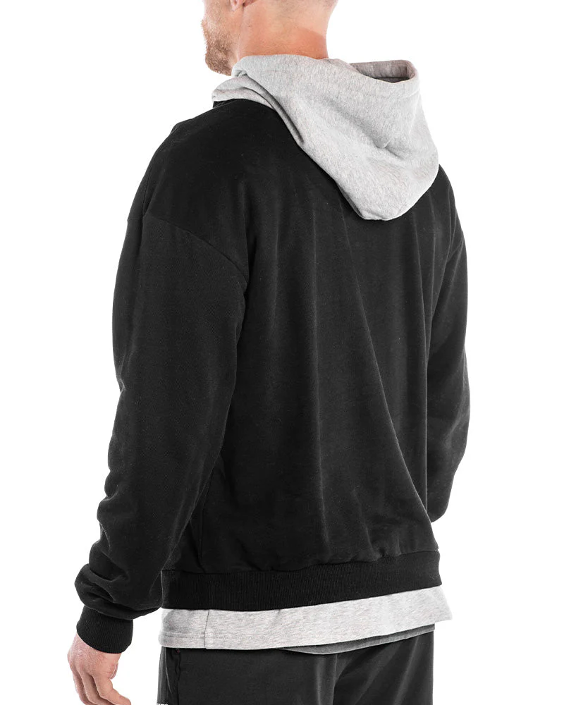 Engage Under-Hood Crewneck (Heather Grey) - Image 10