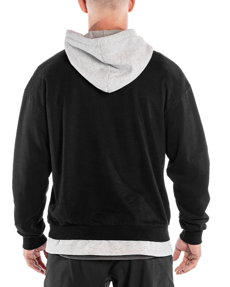Engage Under-Hood Crewneck (Heather Grey) - Image 11