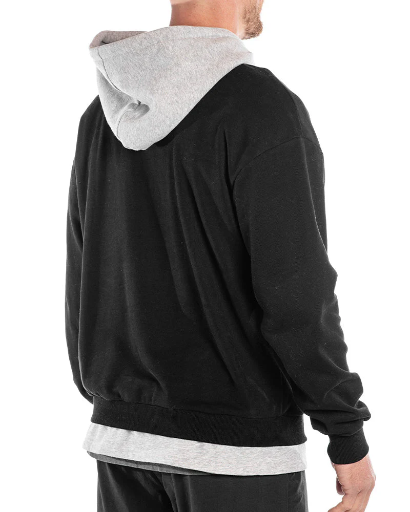 Engage Under-Hood Crewneck (Heather Grey) - Image 12