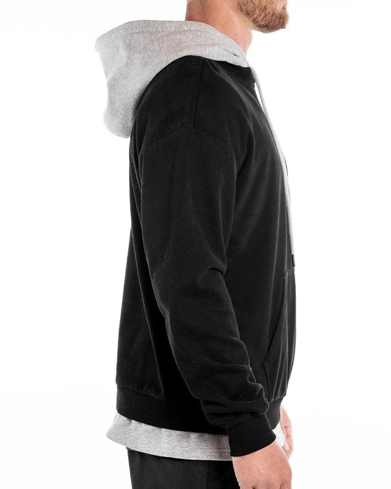 Engage Under-Hood Crewneck (Heather Grey) - Image 13