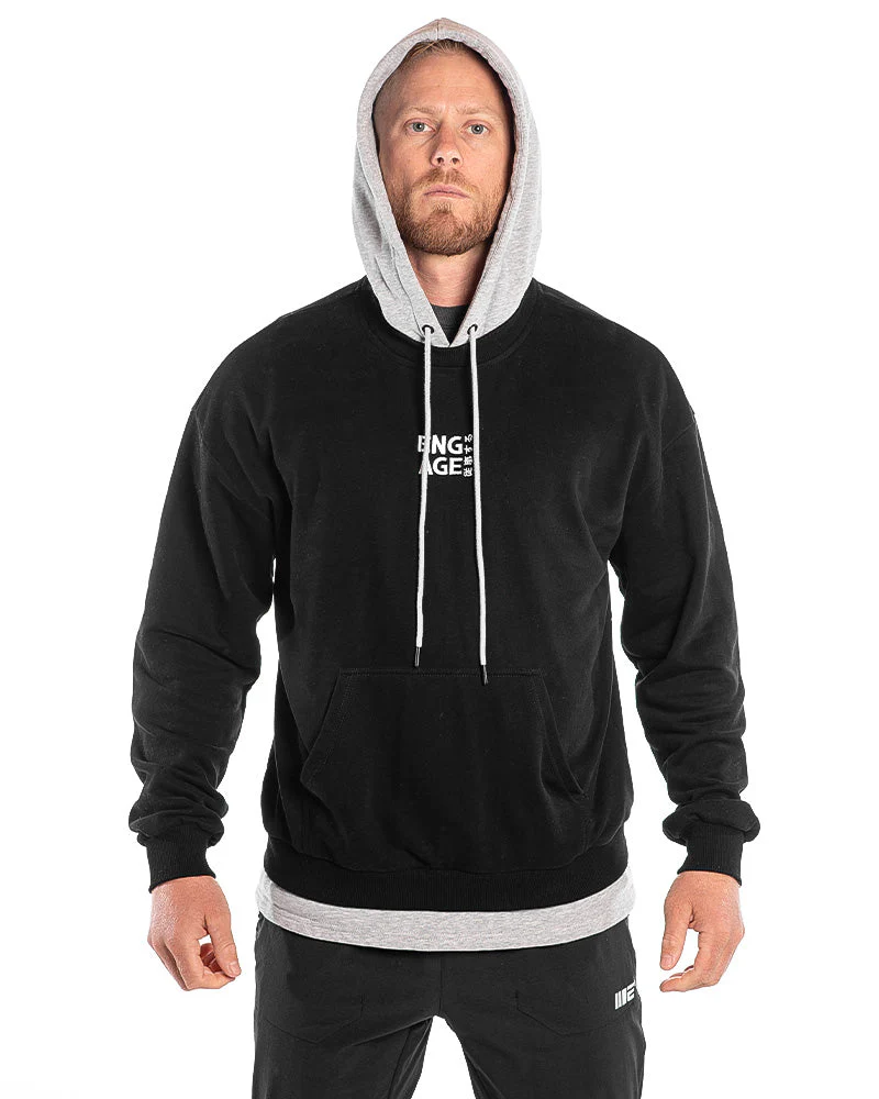 Engage Under-Hood Crewneck (Heather Grey) - Image 16
