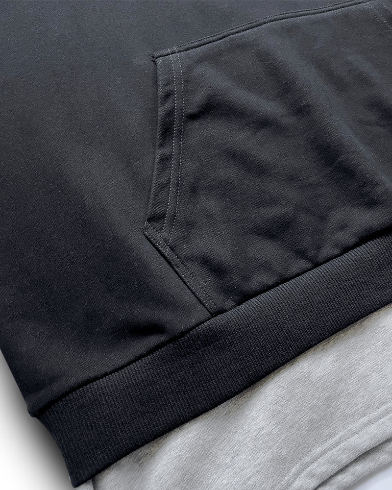 Engage Under-Hood Crewneck (Heather Grey) - Image 4