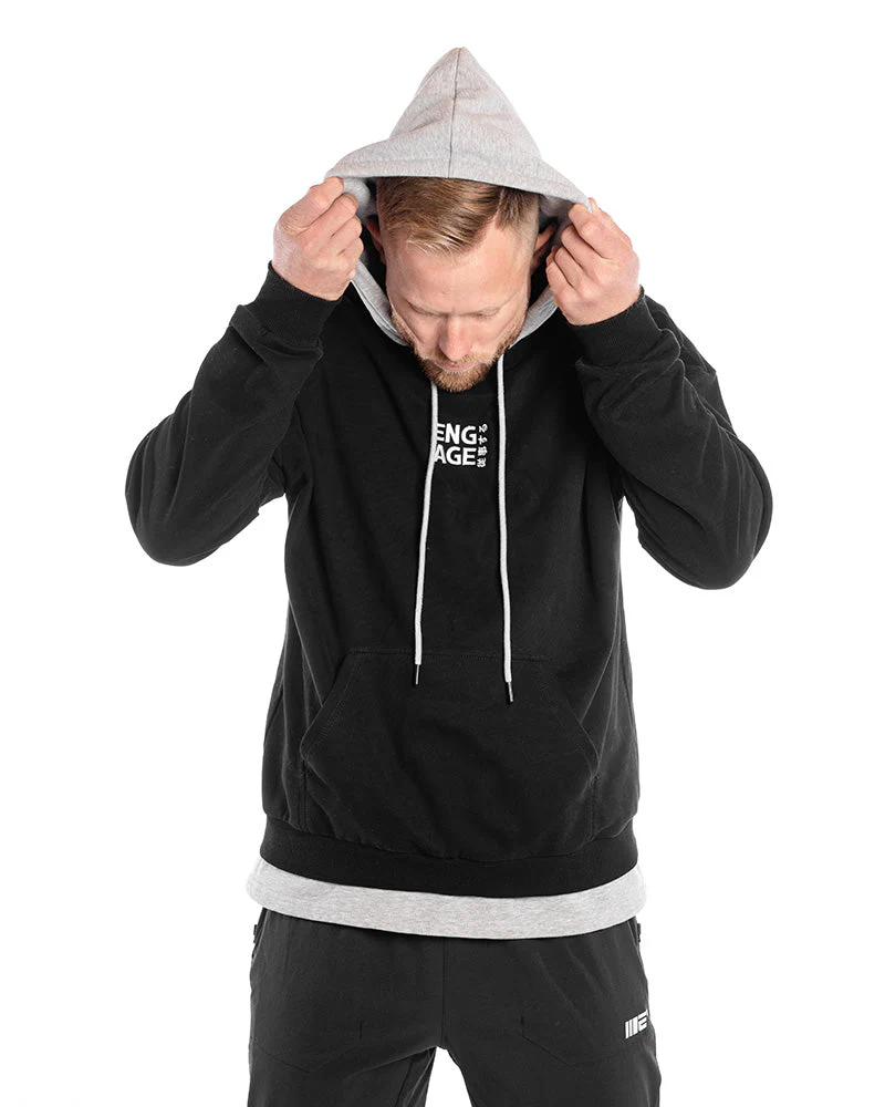Engage Under-Hood Crewneck (Heather Grey) - Image 7