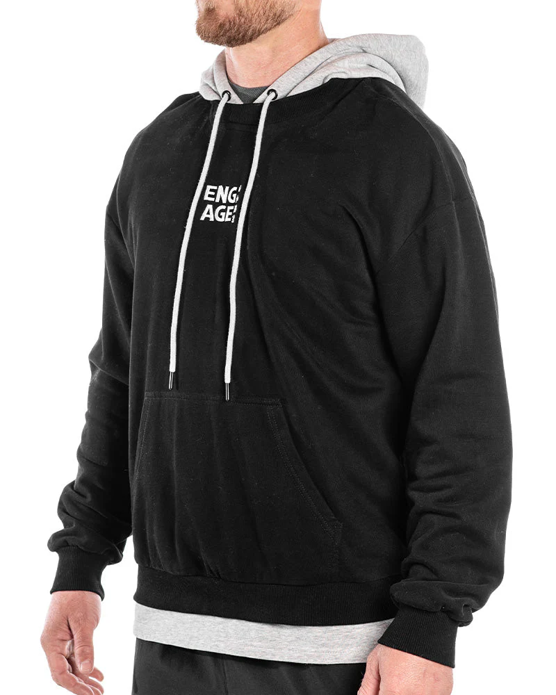 Engage Under-Hood Crewneck (Heather Grey) - Image 8