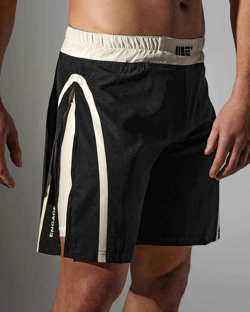 Invictus (Black) 2-in-1 Gladiator Shorts - Image 2
