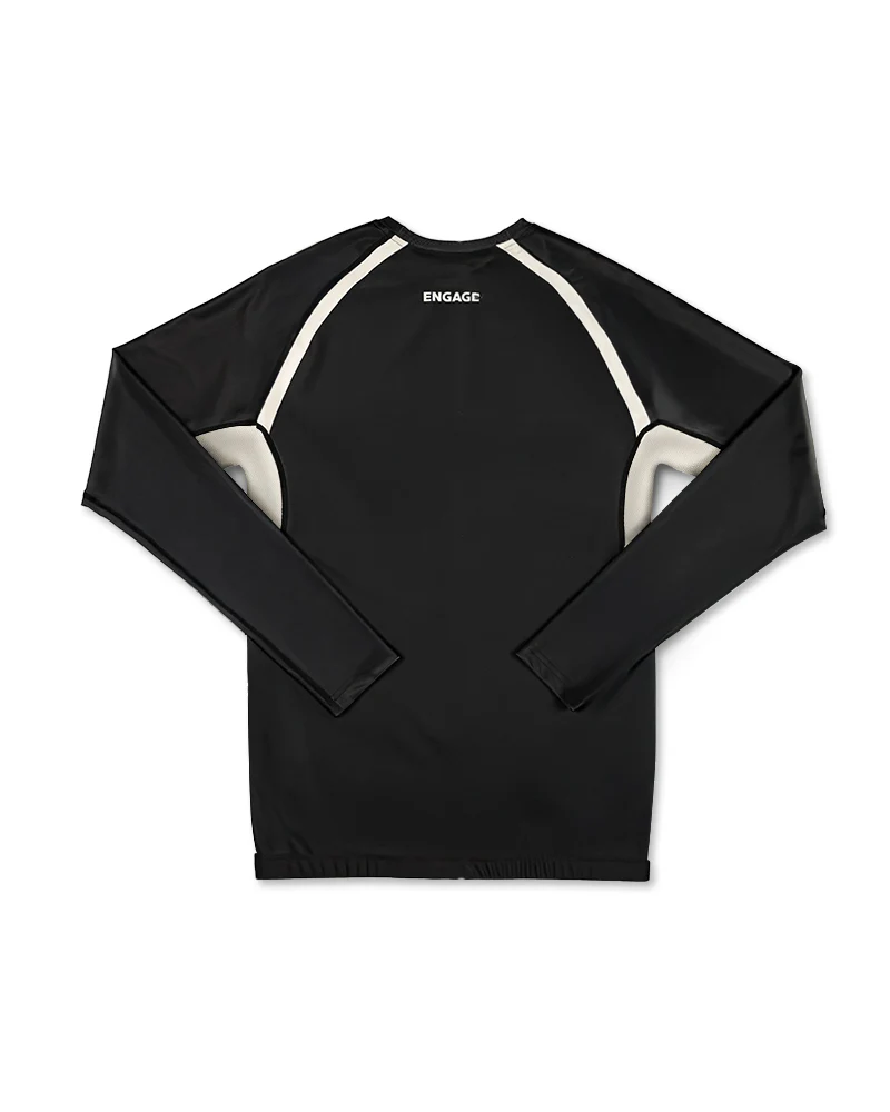 Invictus (Black) Long Sleeve Rash Guard - Image 5