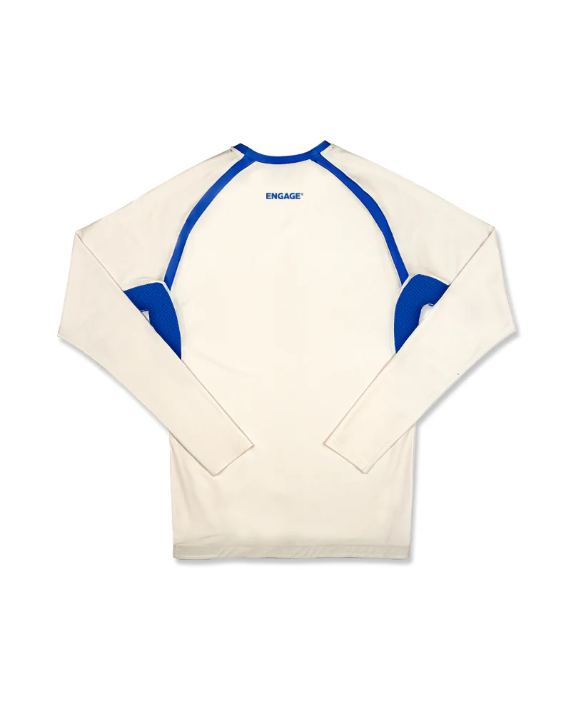 Invictus (Ivory Blue) Long Sleeve Rash Guard - Image 7