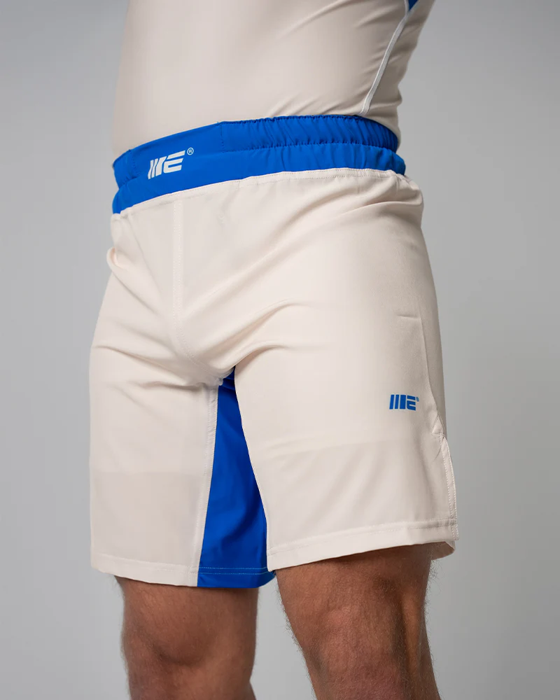 Invictus (Ivory Blue) MMA Grappling Shorts - Image 5