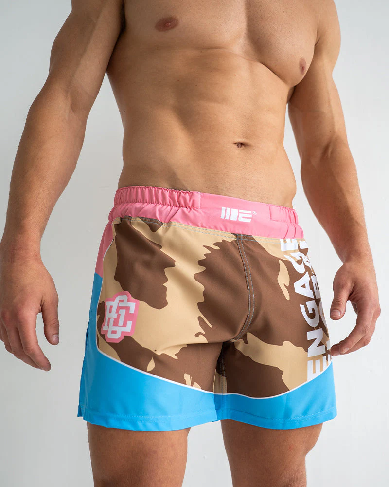 Miami Camo MMA Hybrid Shorts - Image 4