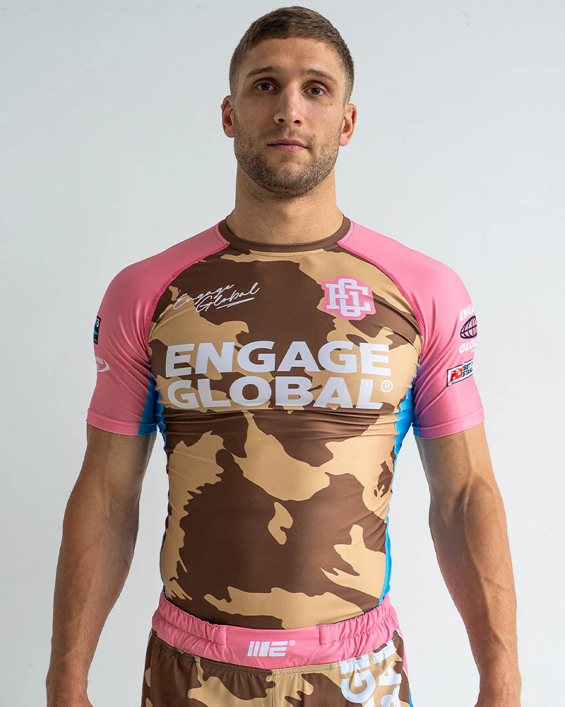 Miami Camo Short Sleeve Rash Guard - Image 6