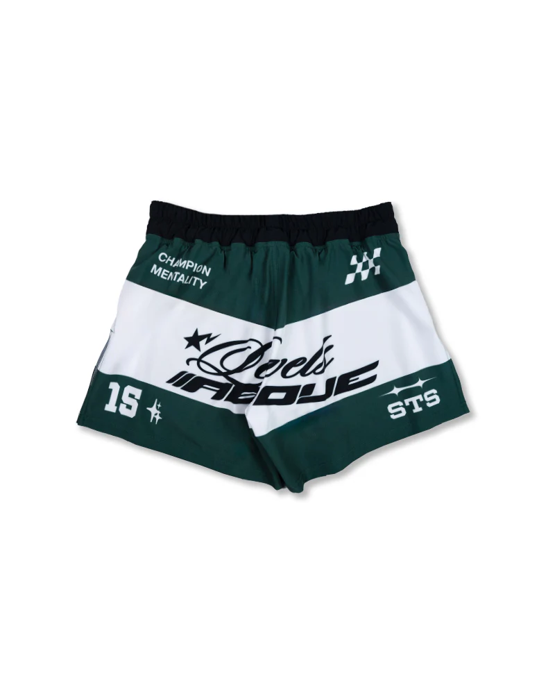 Pit Crew (Eucalypt) MMA Hybrid Shorts - Image 2