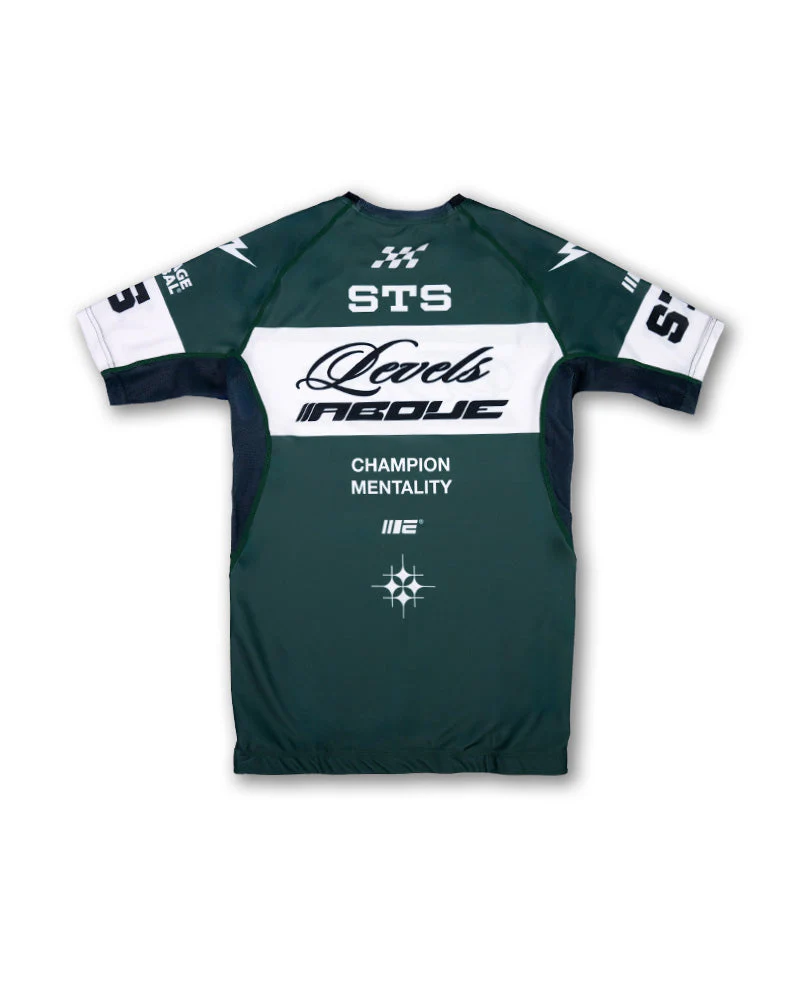 Pit Crew (Eucalypt) Short Sleeve Rash Guard - Image 2