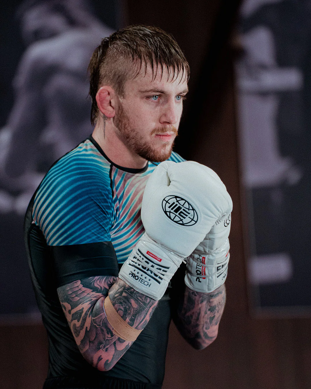 Pro-Tech Training Boxing Gloves (Lace Up) - Image 3