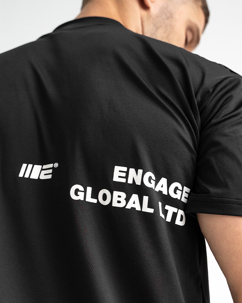 Set The Standard Oversized Training Tee (Black) - Image 4