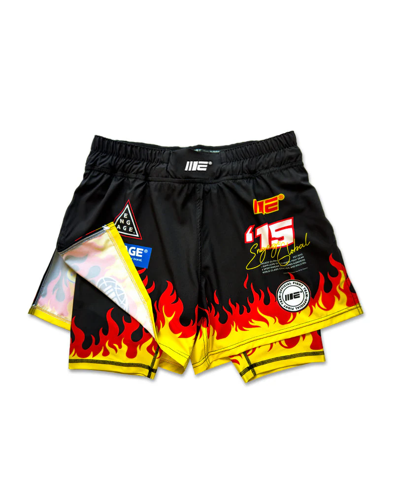 Shake n' Bake 2-in-1 Fight Shorts - Image 2
