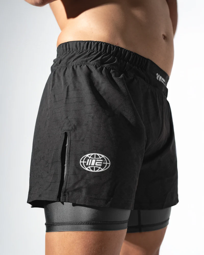 Viper (Onyx) 2-in-1 Hybrid Shorts - Image 3
