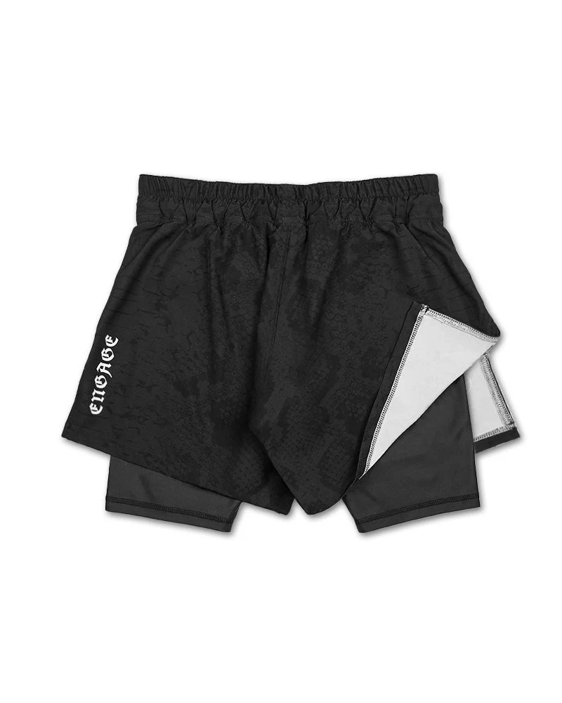 Viper (Onyx) 2-in-1 Hybrid Shorts - Image 5