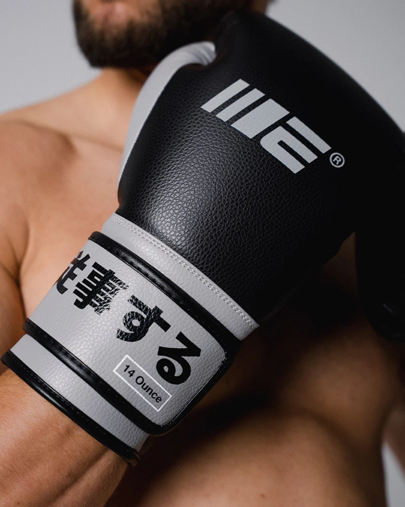 W.I.P Series Boxing Gloves - Oakland Grey (Velcro) - Image 4
