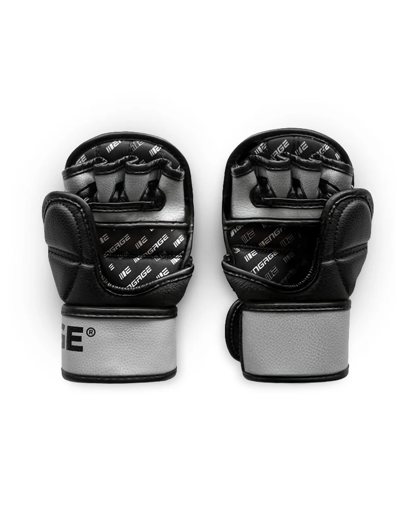 W.I.P Series MMA Grappling Gloves - Oakland Grey - Image 7