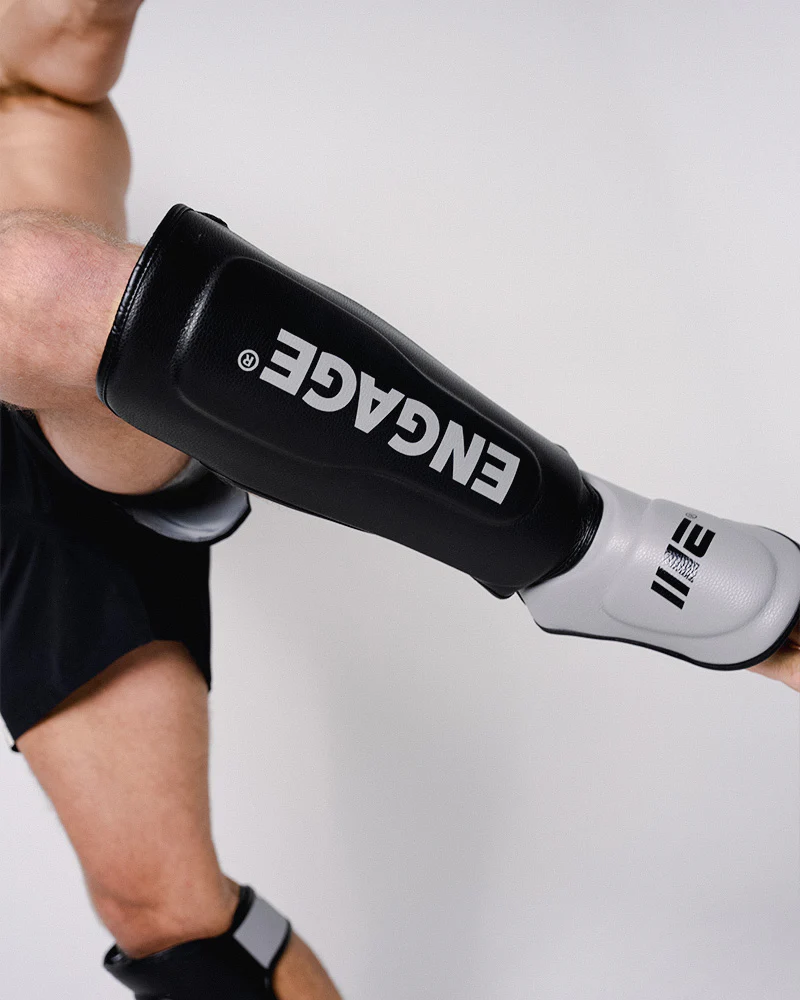 W.I.P Series Shin Guards - Oakland Grey - Image 3