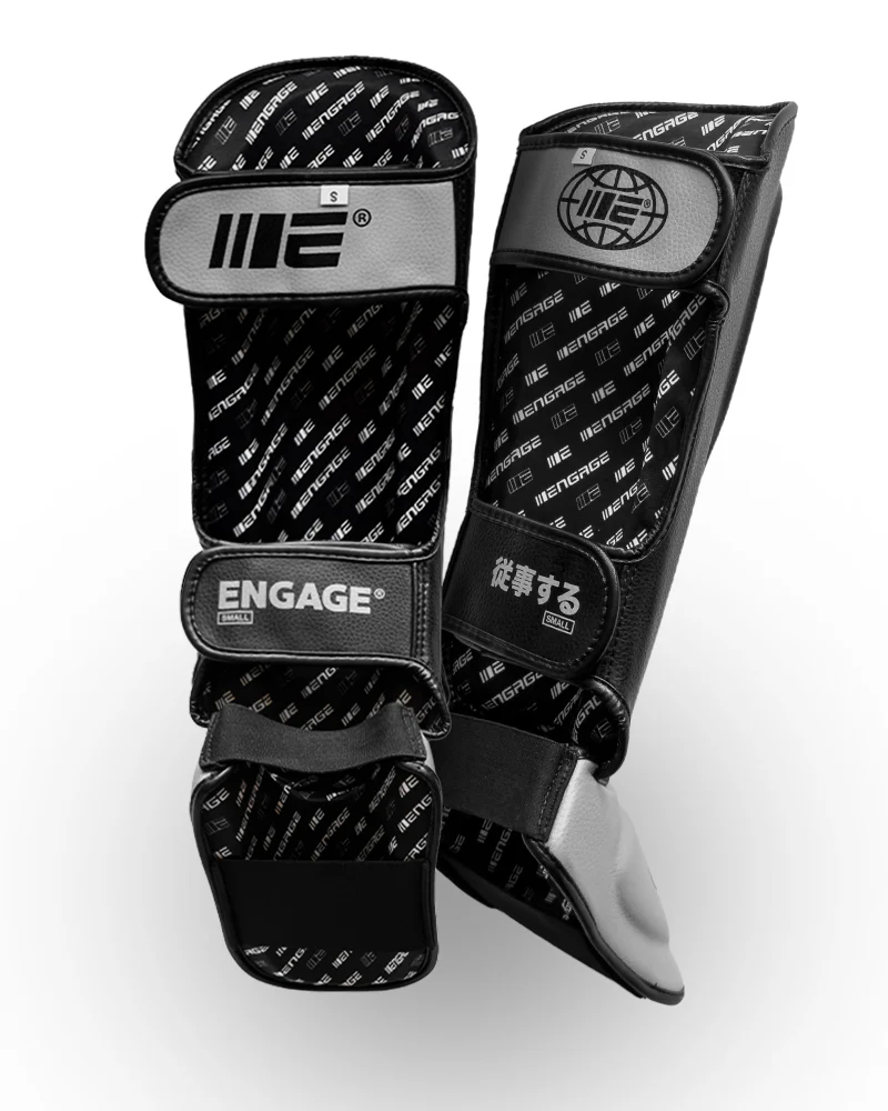 W.I.P Series Shin Guards - Oakland Grey - Image 6